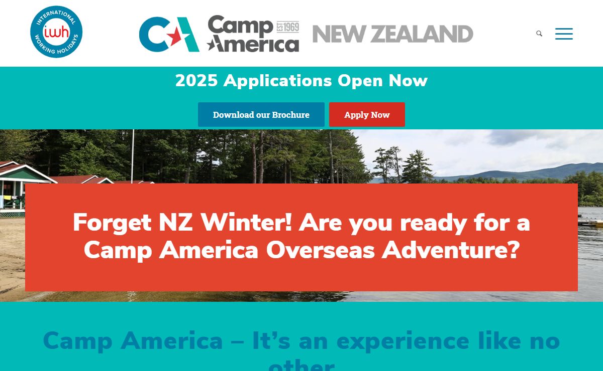 Camp America NZ - Official Site