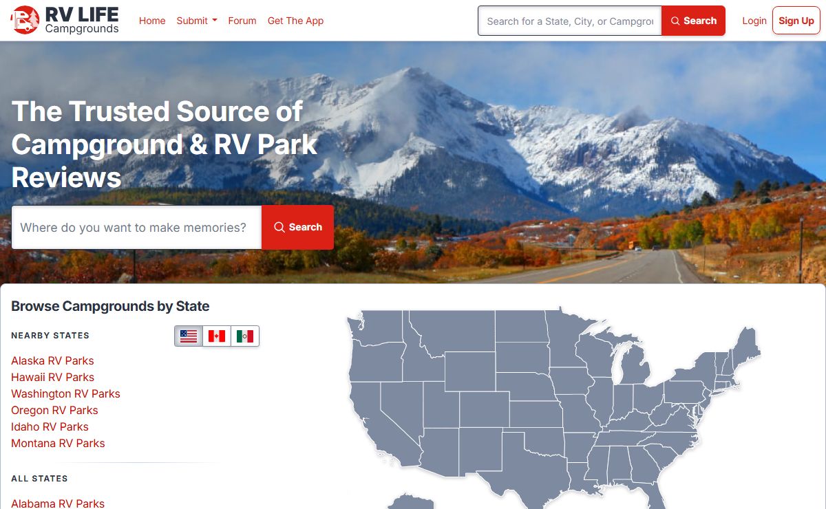 RV LIFE Campground Reviews - Trusted Reviews of Campgrounds & RV Parks