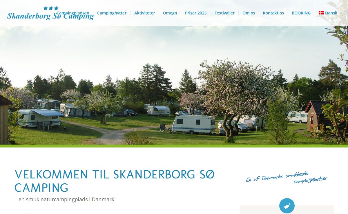 Velkommen til Skanderborg Sø Camping