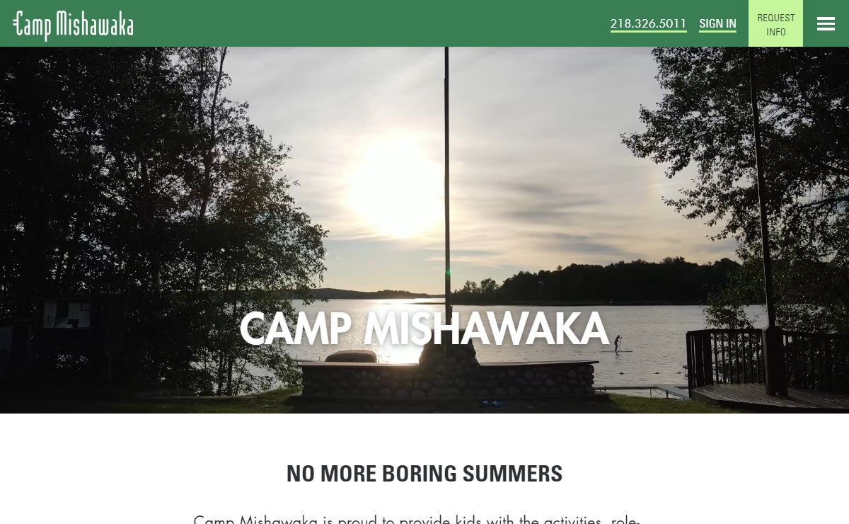 Kids Summer Camp for Boys and Girls, Camp Mishawaka