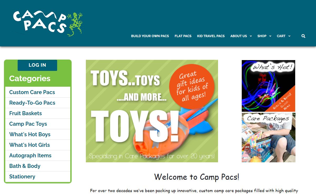 Camppacs | Your Camp Care Package Experts in Brevard NC