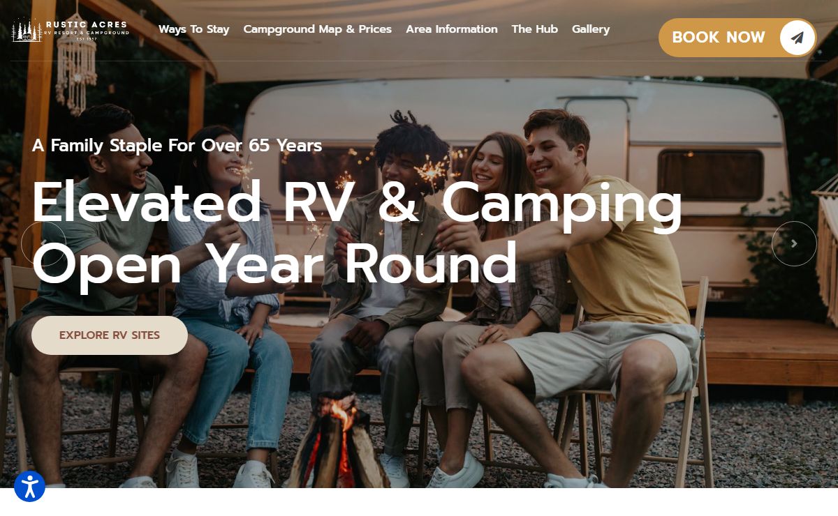 Rustic Acres RV Resort & Campground - Home