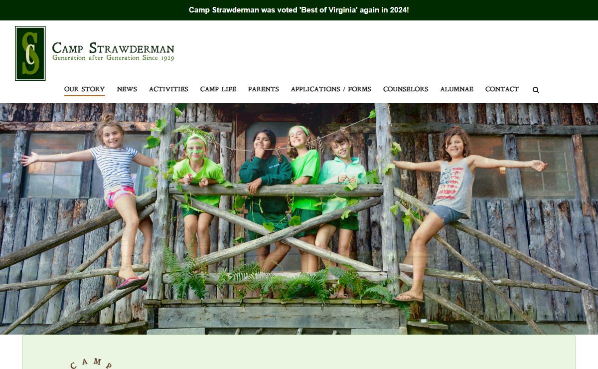 Camp Strawderman | Girl's Riding Camp | Edinburg, Virginia %