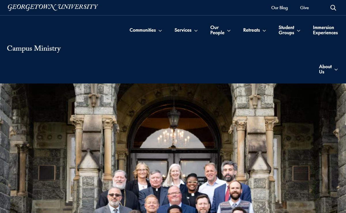 Campus Ministry | Georgetown University