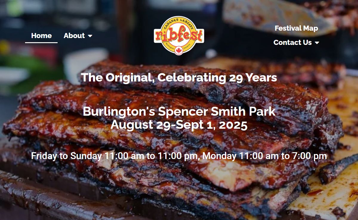 Canadas Largest Ribfest - Rotary Club of Burlington Lakeshore