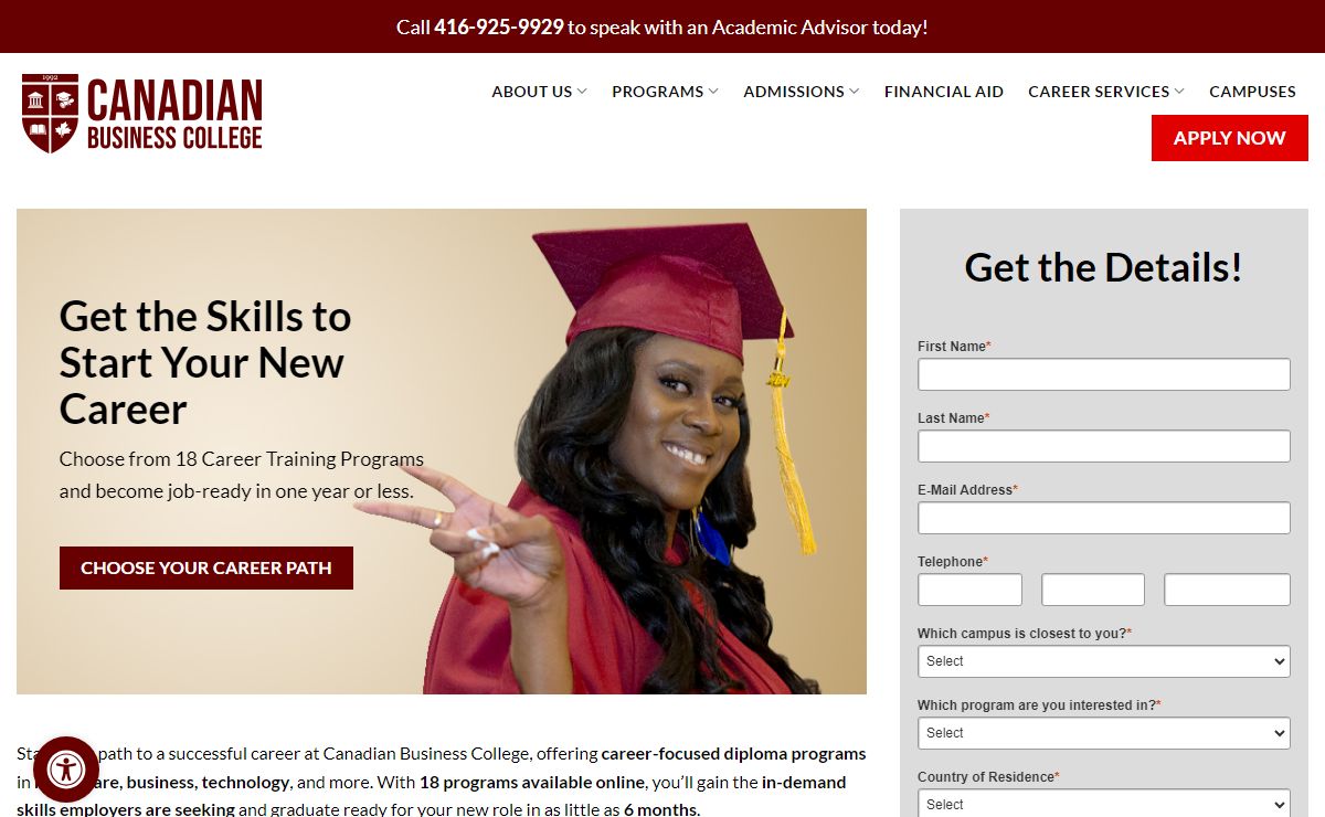 Canadian Business College - Career Training Programs in the GTA