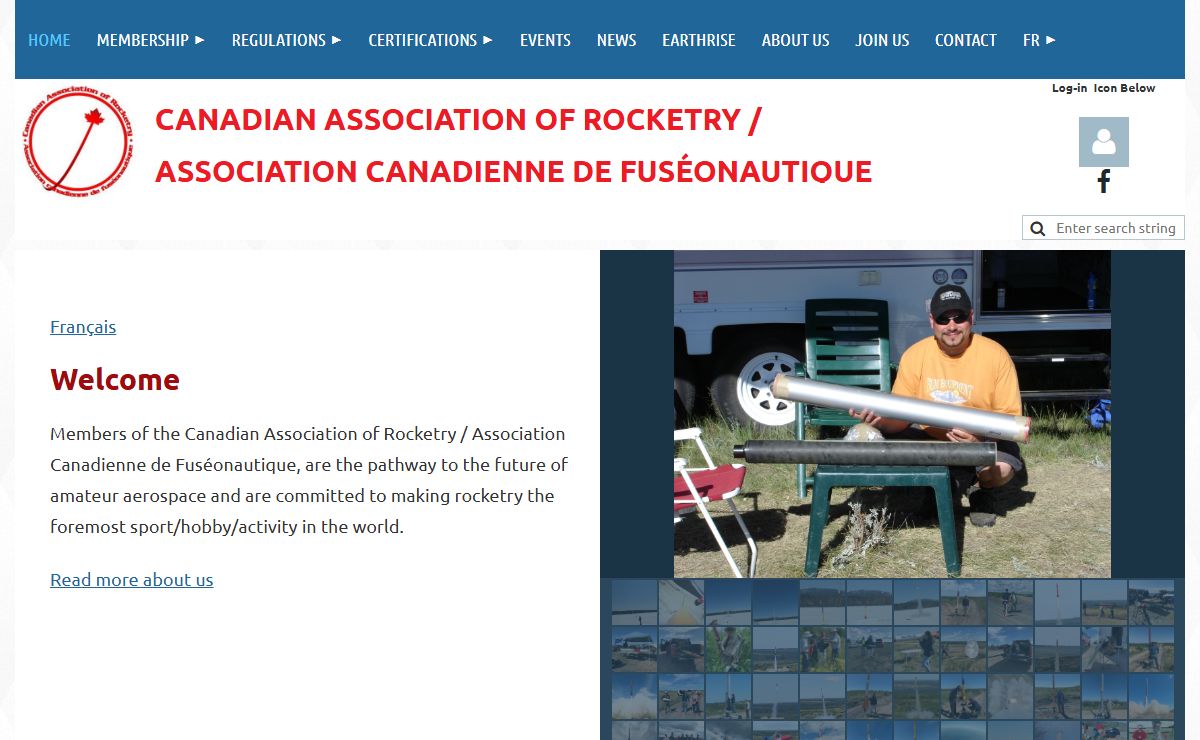 Canadian Association of Rocketry / Association canadienne de fuséonautique - Home