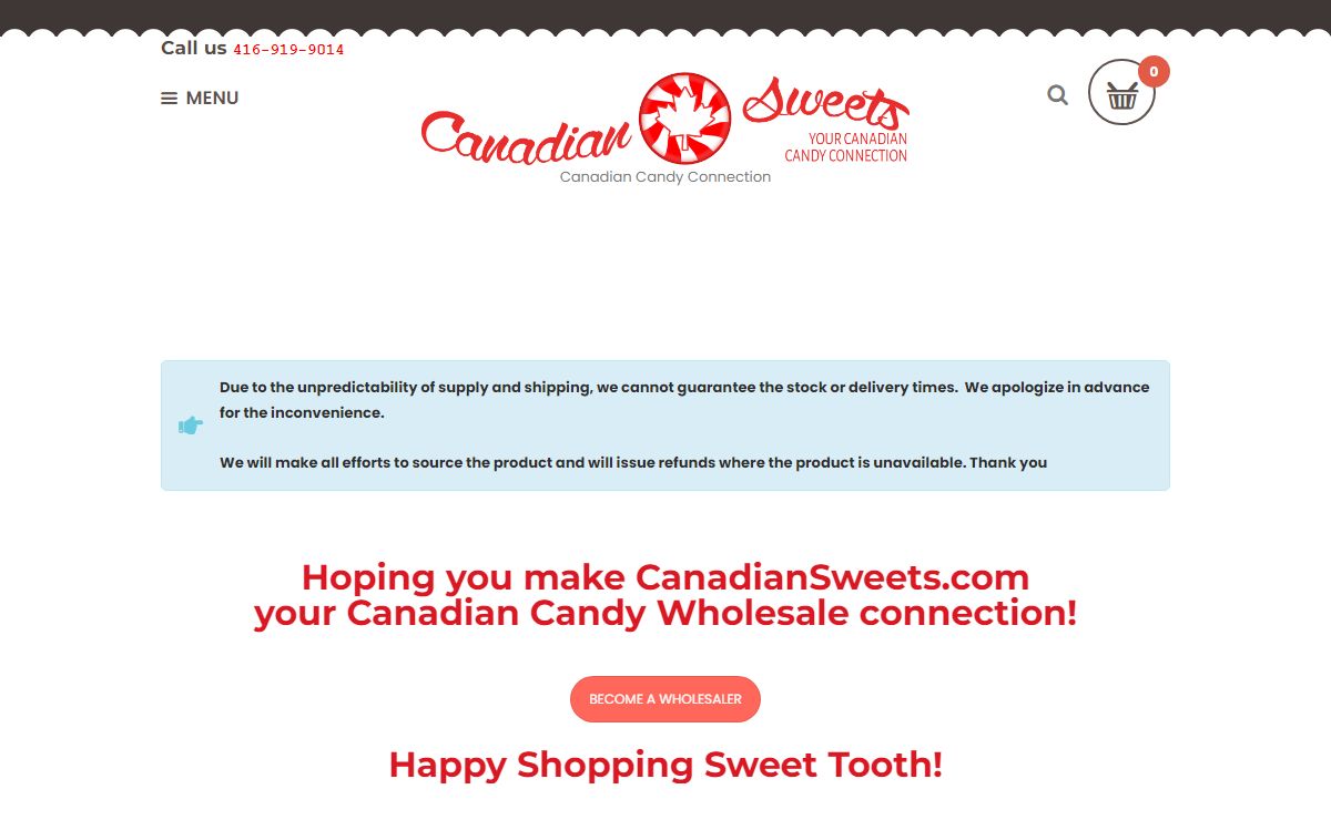 canadiansweets.com – Canadian Candy Connection