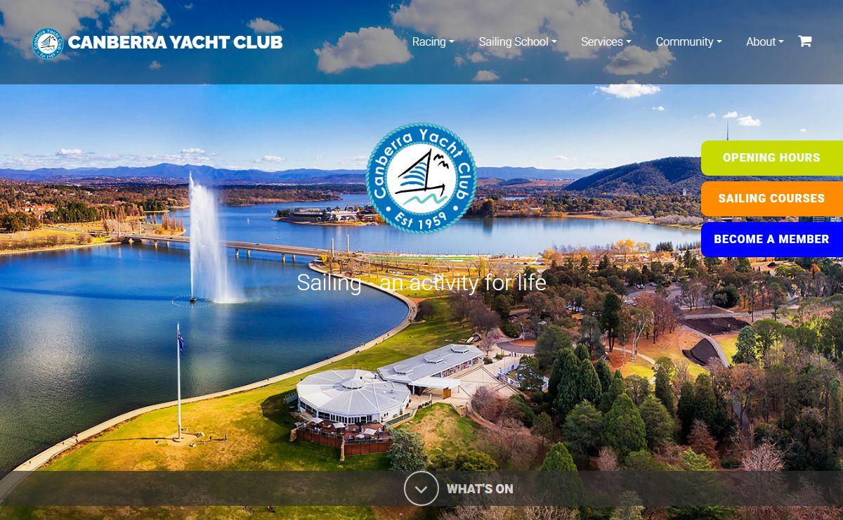 Canberra Yacht Club Sailing