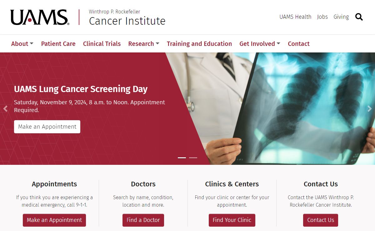 UAMS Winthrop P. Rockefeller Cancer Institute