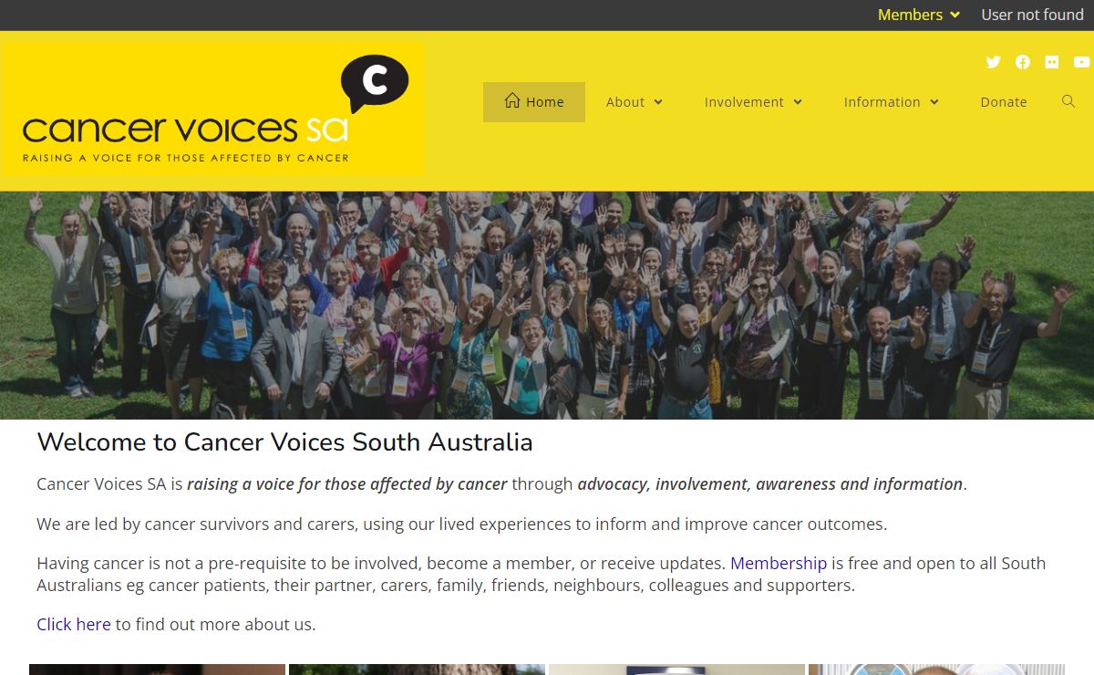 Cancer Voices South Australia – Raising a voice for people affected by cancer