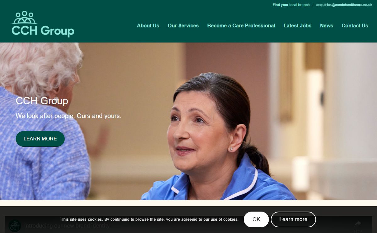 The UK's Largest Home Care Provider | City & County Healthcare Group
