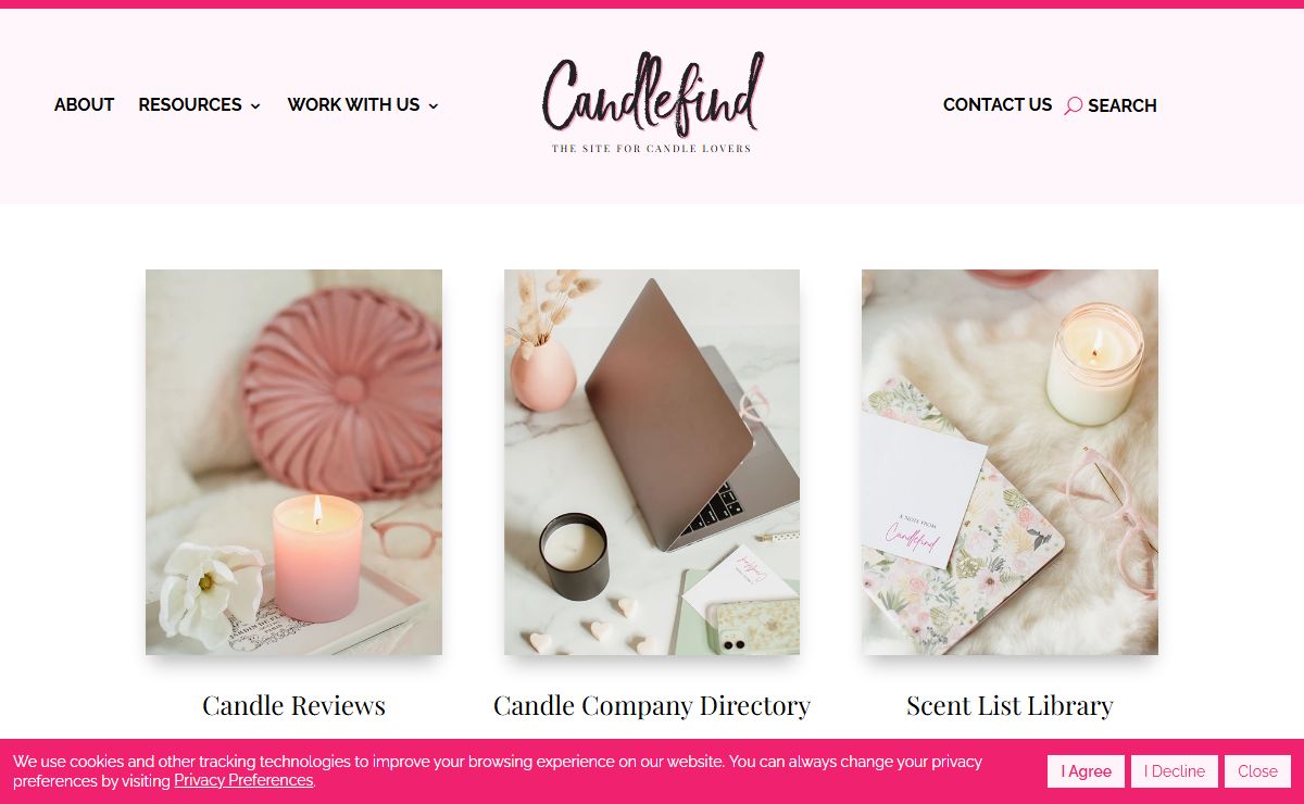 Homepage | Candlefind