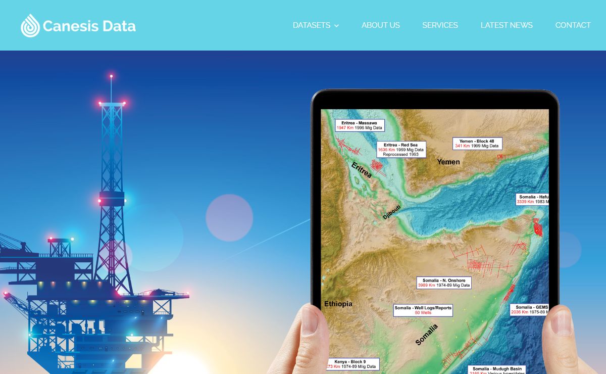 Canesis Data - Worldwide seismic and well data packages