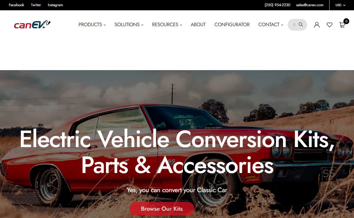 canEV - EV Parts and Suppliers – Canadian Electric Vehicles (canEV and icanEV)