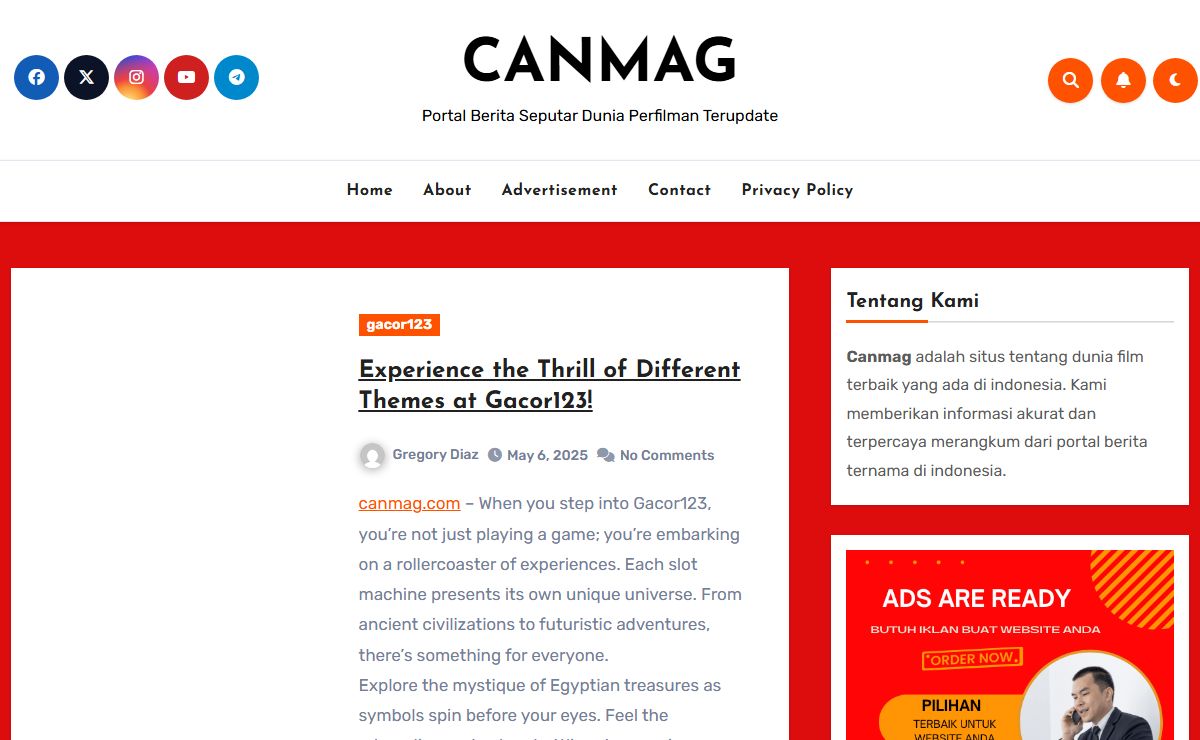 CANMAG - Portal Berita Seputar Dunia Perfilman Terupdate