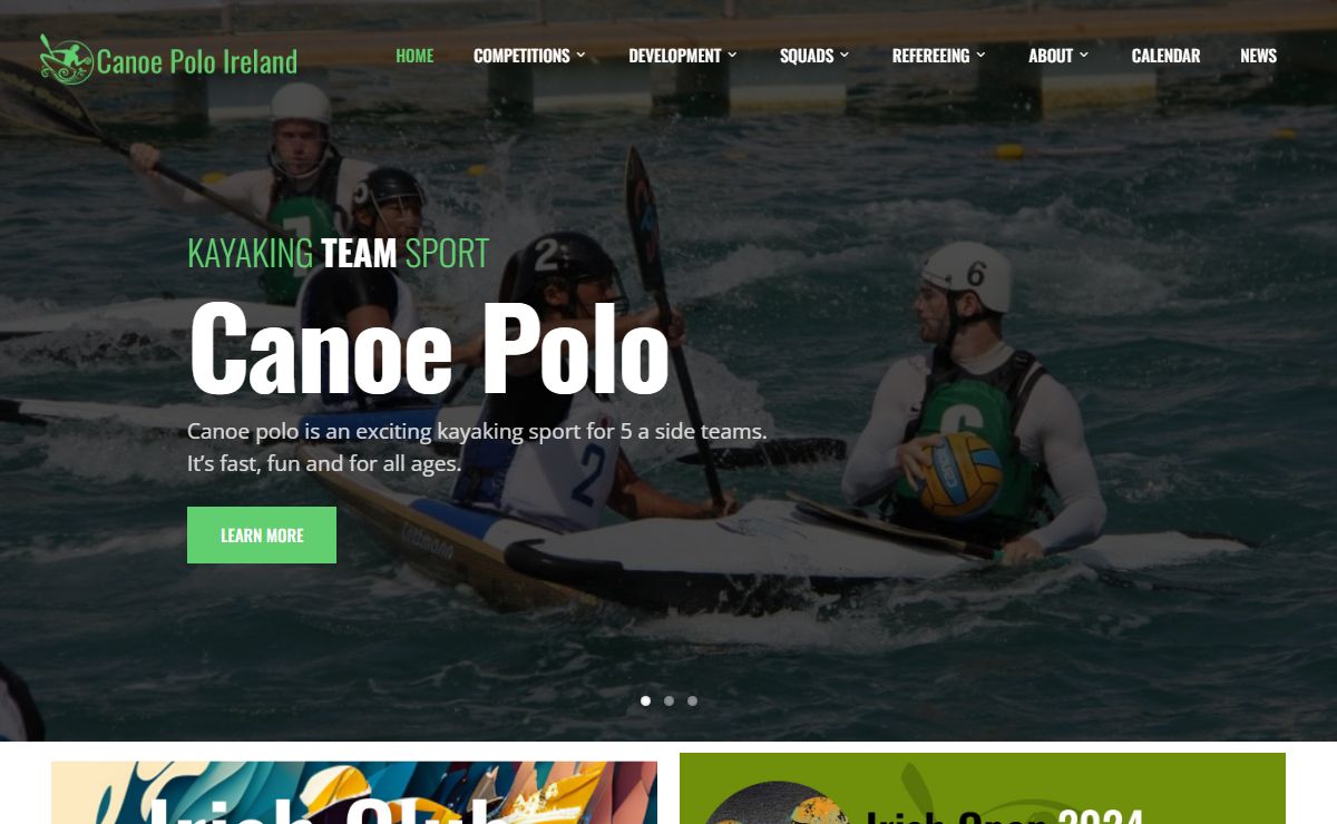 Home | Canoe Polo Ireland