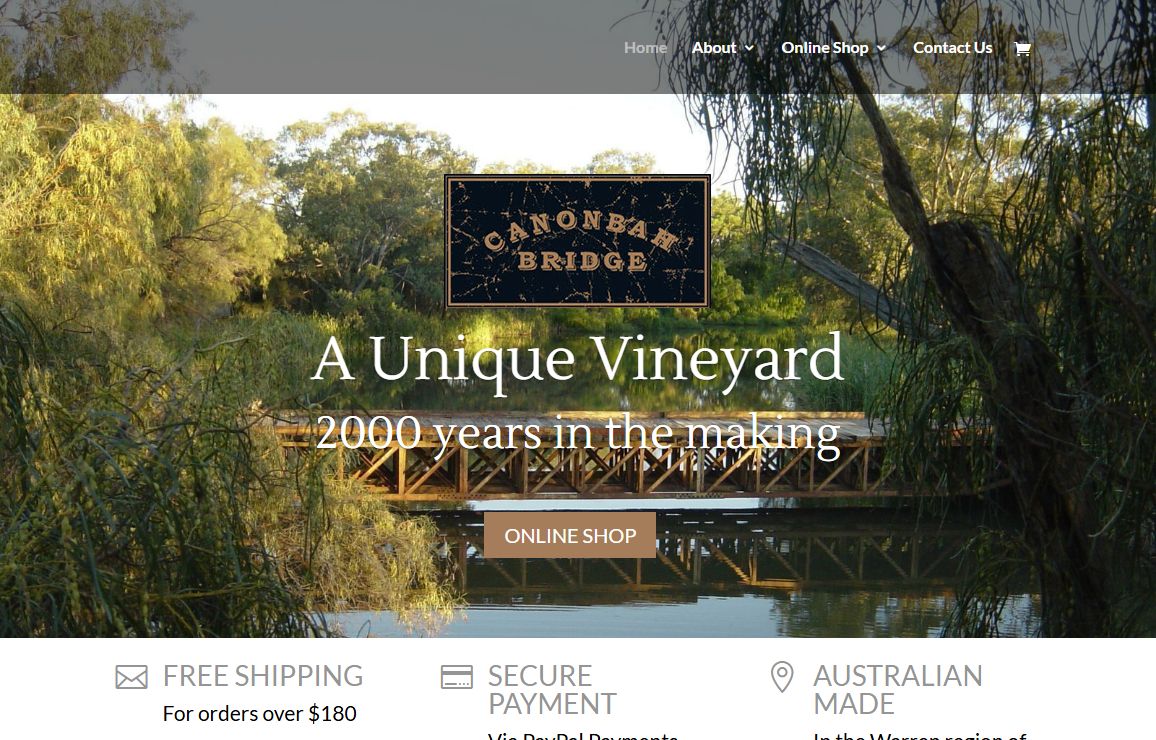Home - Canonbah bridge Wines