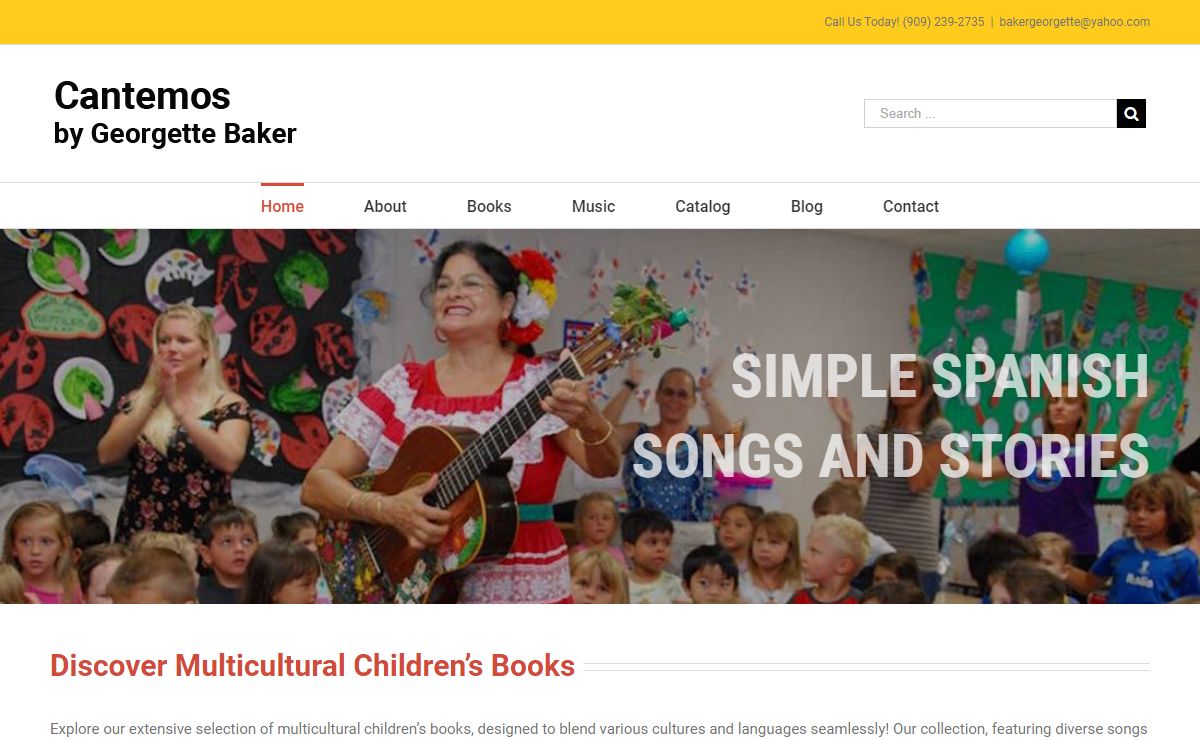 Multicultural Children's Books | Cantemos By Georgette Baker