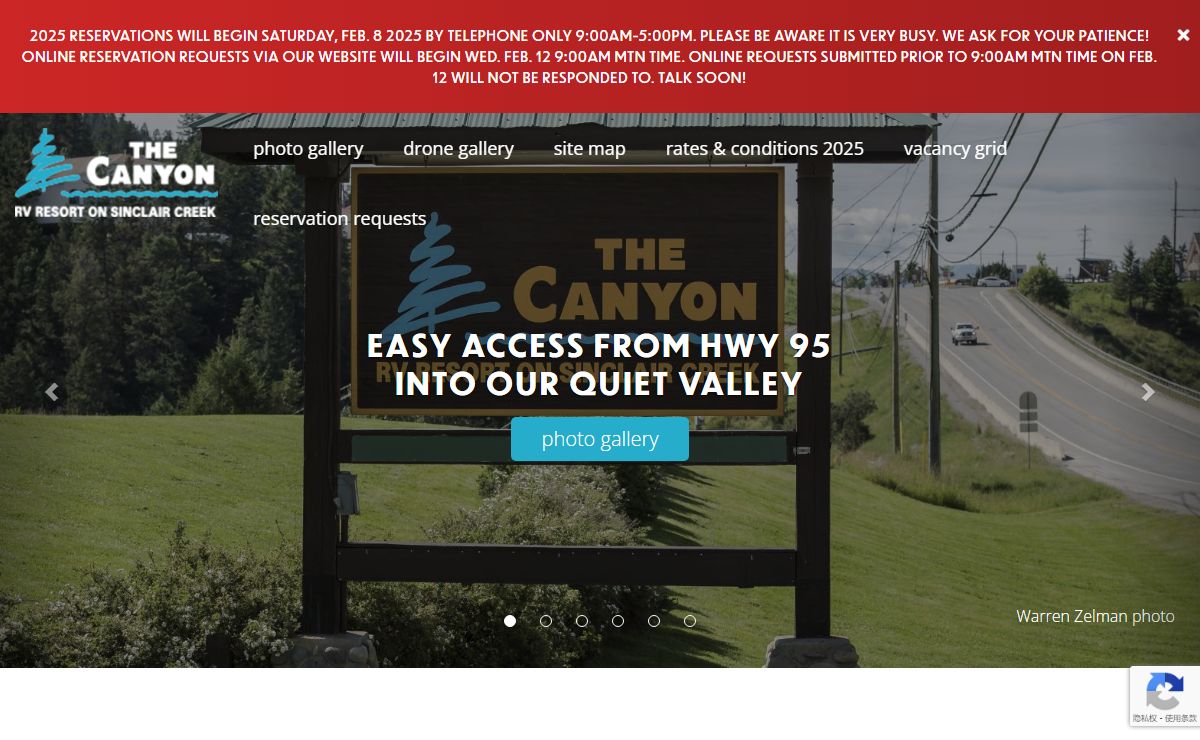 Canyon RV Resort | Radium Hot Springs
