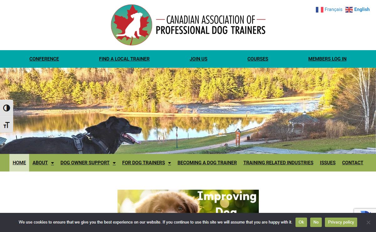 Canadian Association of Professional Dog Trainers – Improving dog training through education