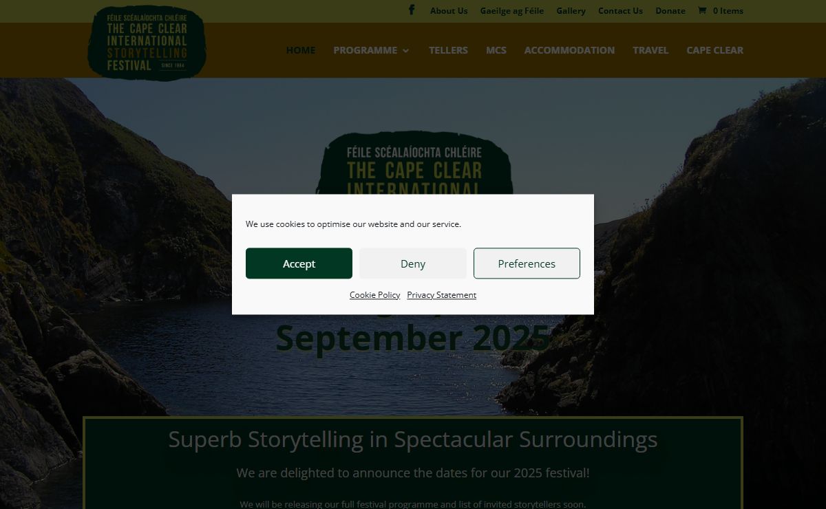 Cape Clear Storytelling Festival | Bringing stories of all kinds to life
