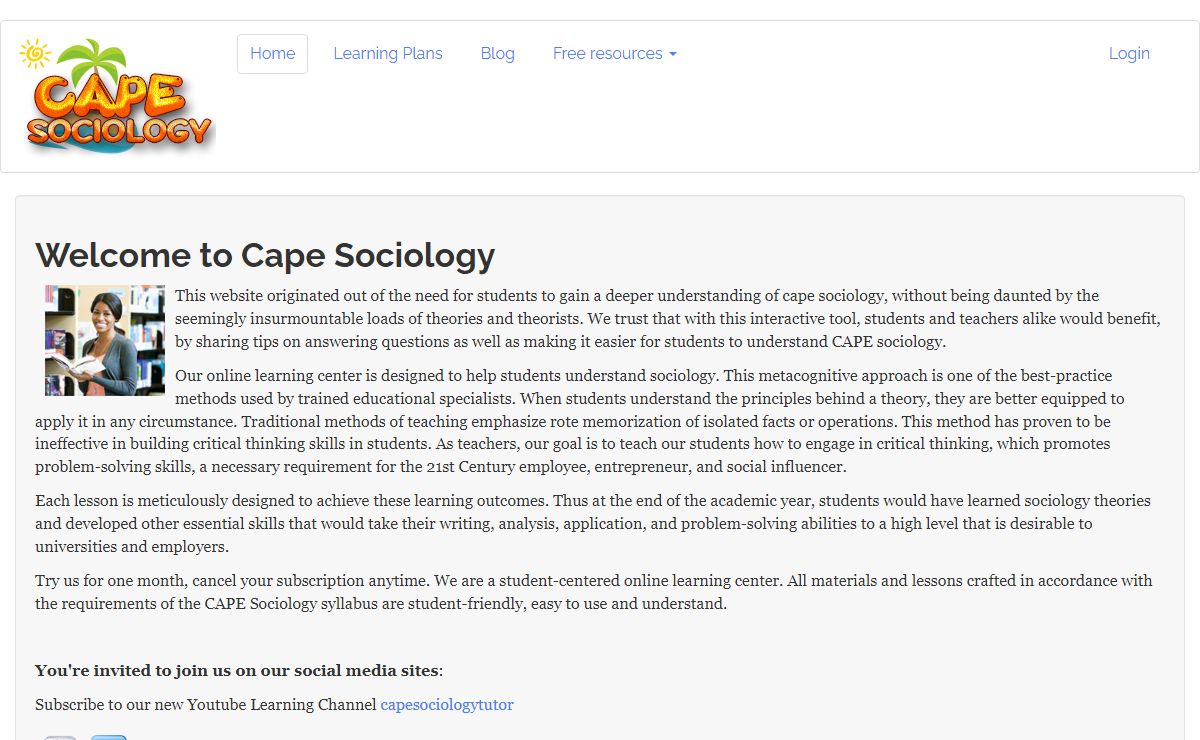 Cape Sociology | Making Sociology Comprehensible