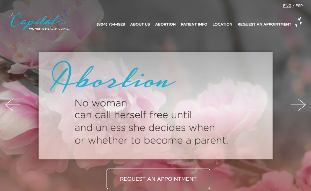 A Capital Women's Health Clinic | Abortion Clinic in Virginia
