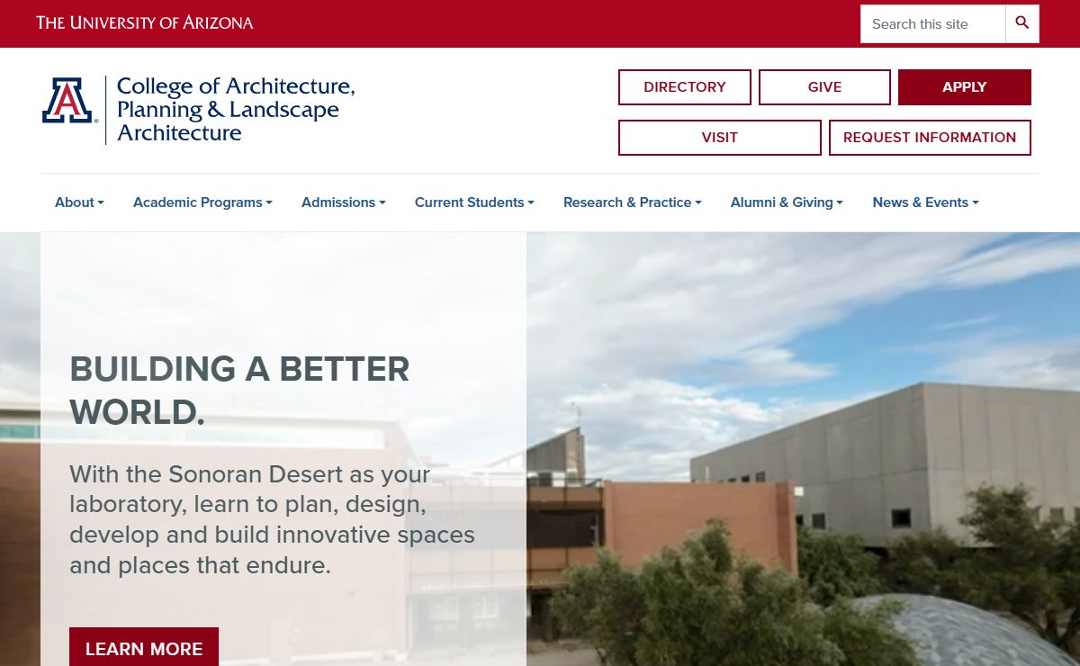 College of Architecture, Planning and Landscape Architecture