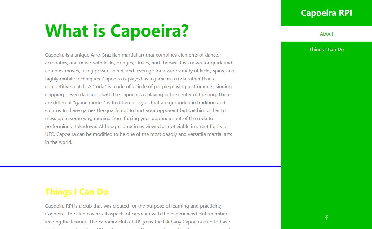 Capoeira RPI