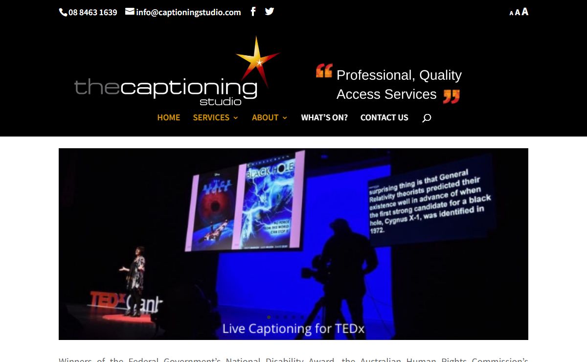 Home - The Captioning Studio
