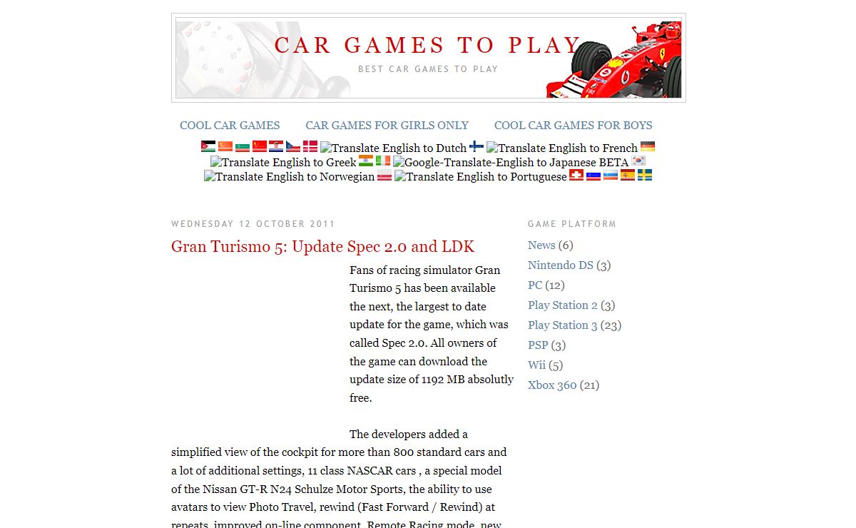 Car Games To Play