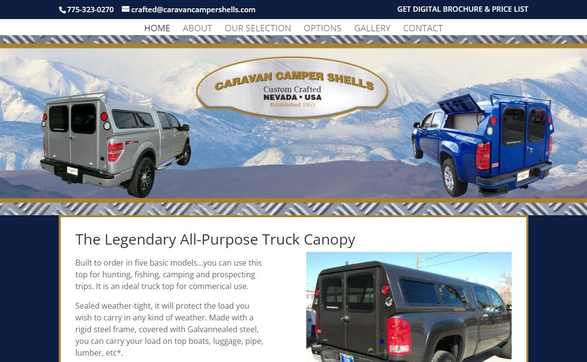 Home - Caravan Camper Shells