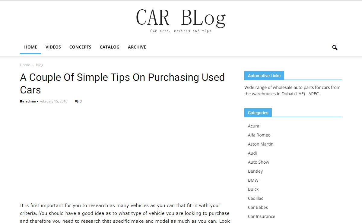 CARBLog