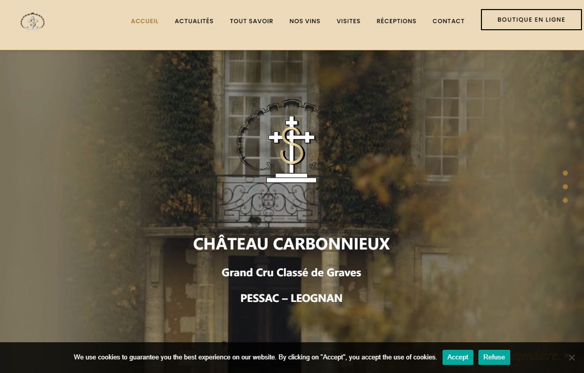 Château Carbonnieux - Pessac Léognan Grand Cru Classé Graves