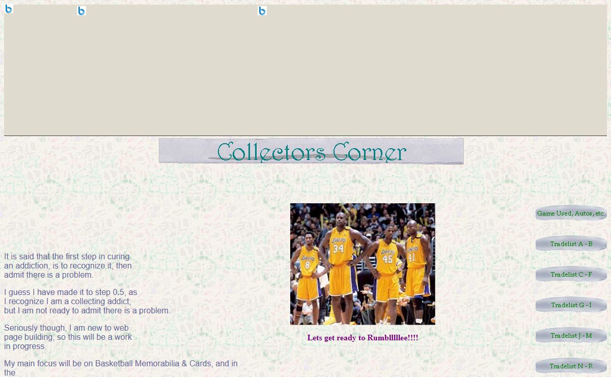Collectors Corner