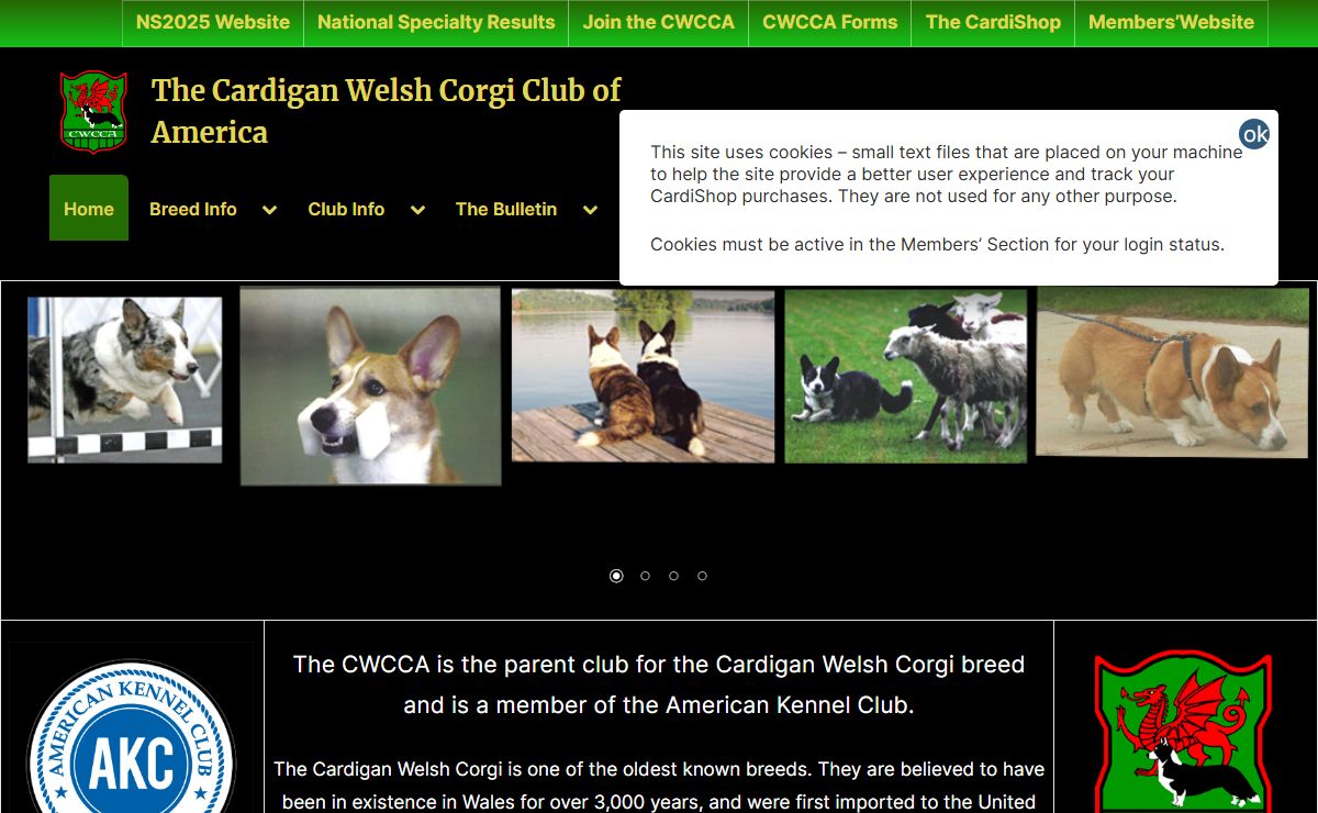 The Cardigan Welsh Corgi Club of America