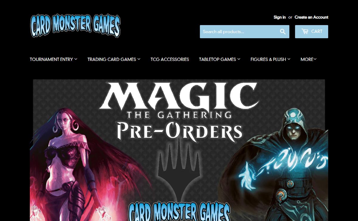 Card Monster Games