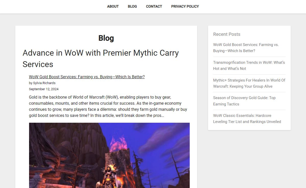 Unlock High-Level Play with WoW Mythic Carry
