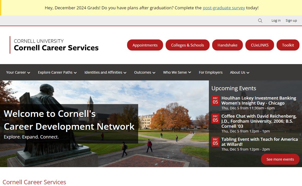 Central Career Services | Cornell University