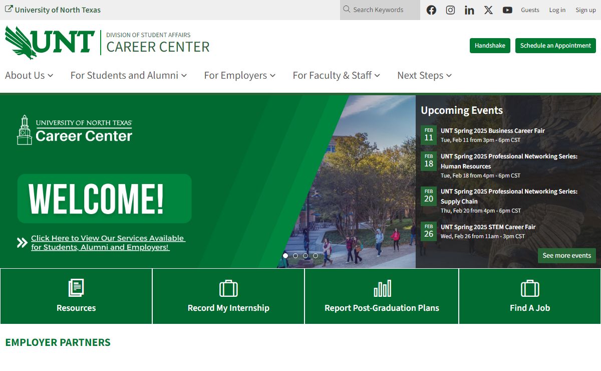 Career Center | University of North Texas