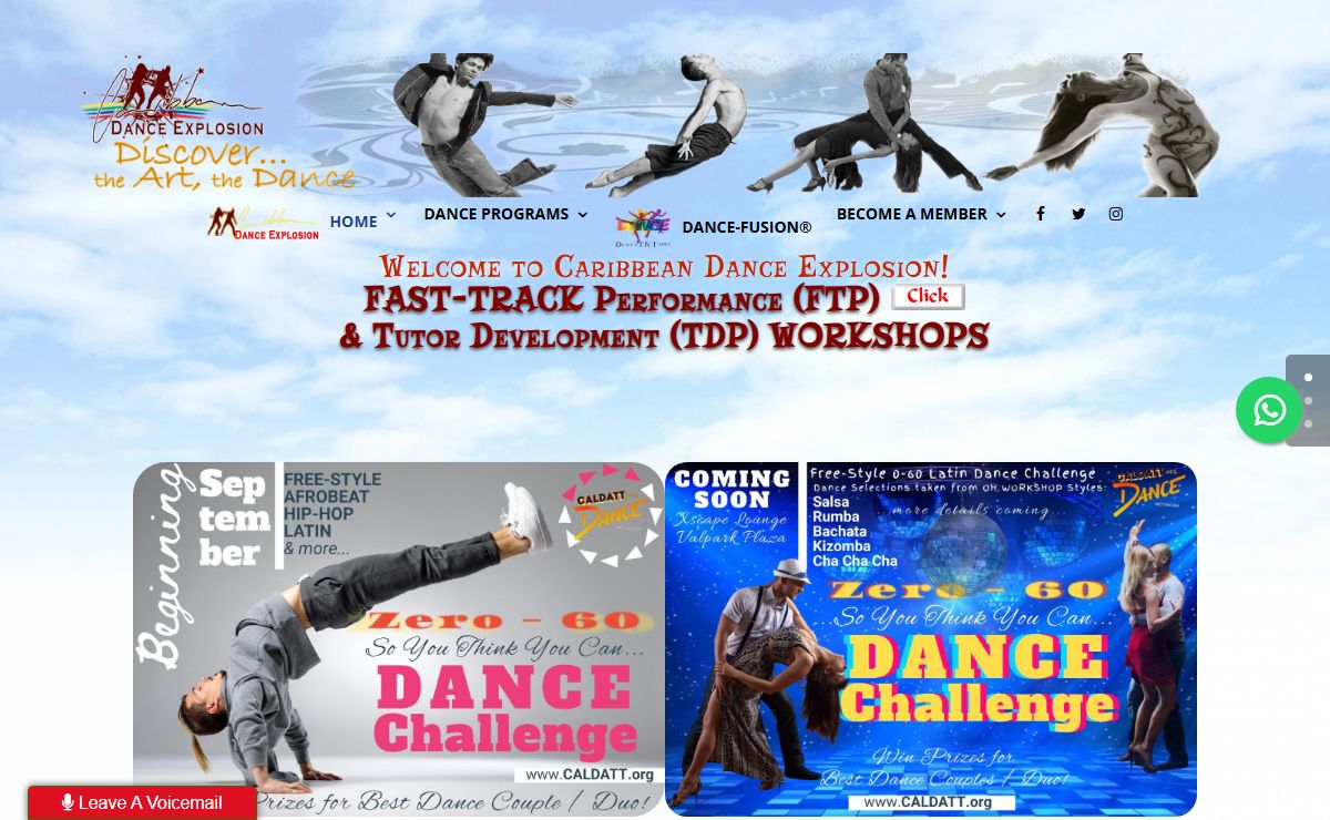 Caribbean Dance Explosion (DanceTNT.org) . . . experience culture differently . . .