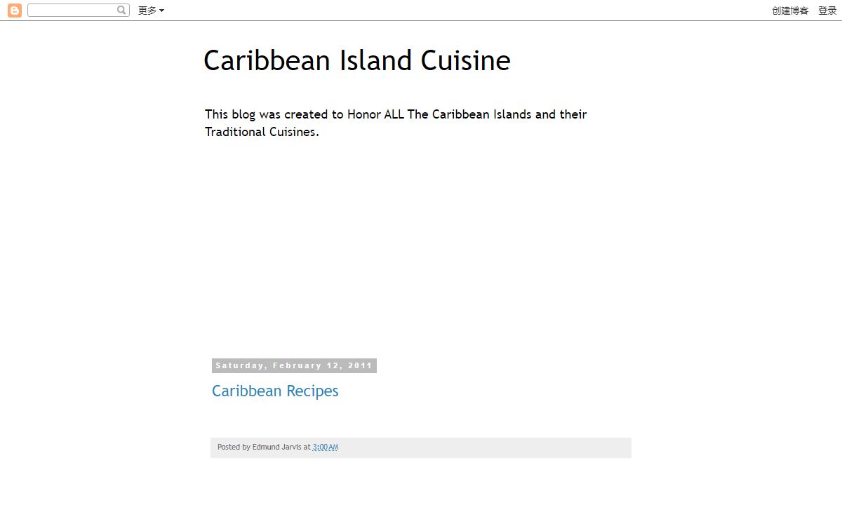 Caribbean Island Cuisine