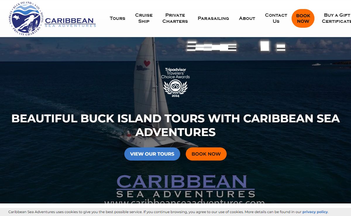 Caribbean Sea Adventures | Buck Island Tours