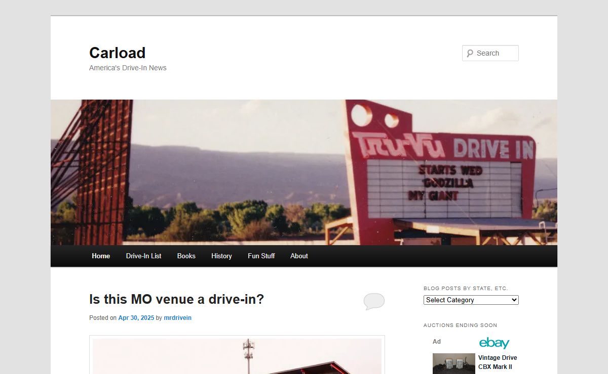 Carload | America's Drive-In News