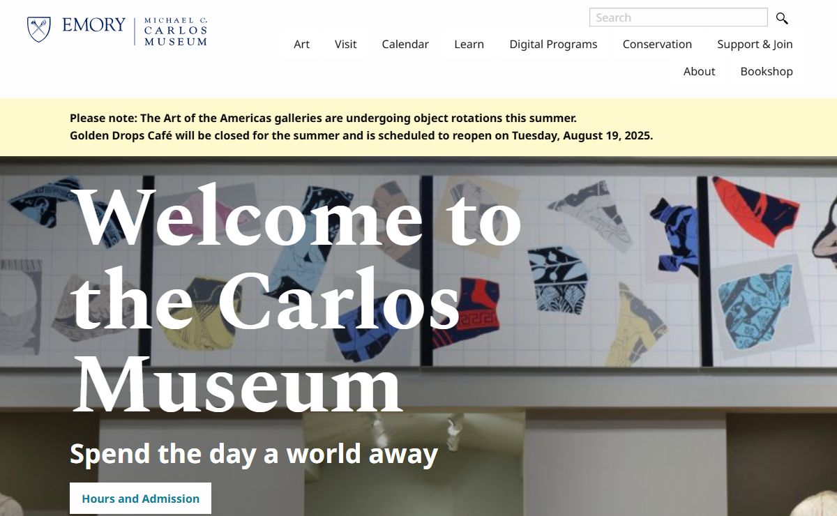 Welcome to the Carlos Museum | Emory | Michael C. Carlos Museum