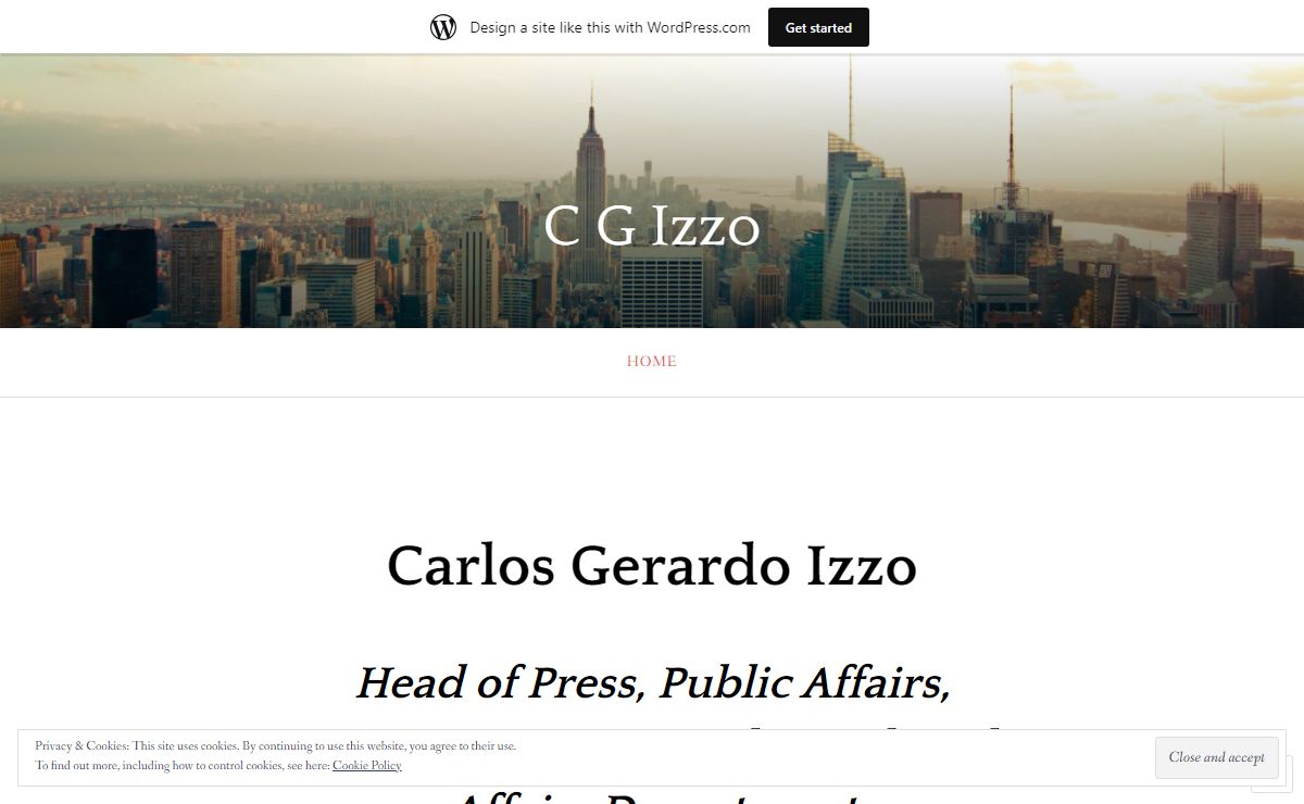 C G Izzo