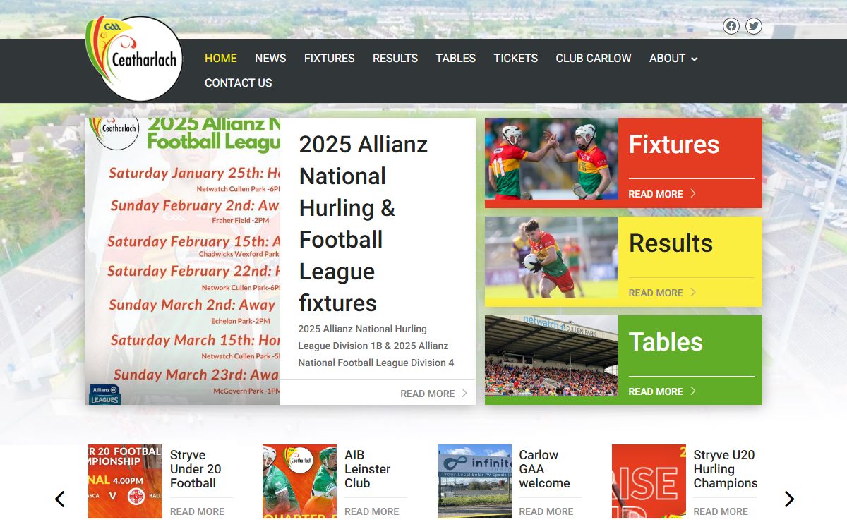 Carlow GAA - The Official website of Ceatharlach