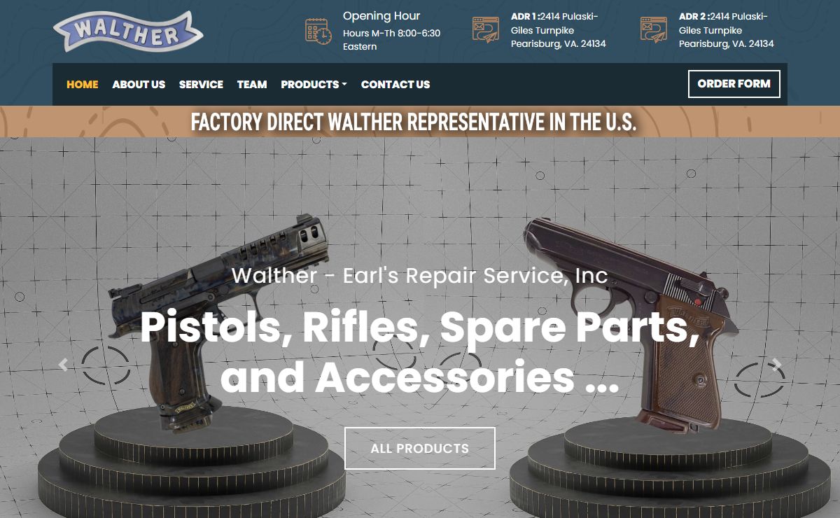 WALTHER - Earl's Repair Service, Inc.