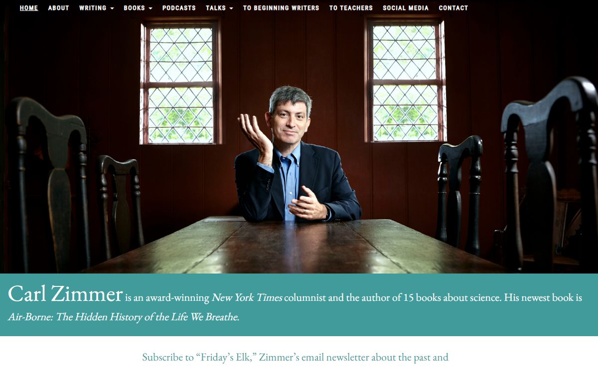 Carl Zimmer - carlzimmer.com